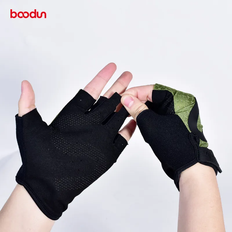 BOODUN Indoor Exercise Equipment Sports Fitness Gloves Abrasion Resistant Palm Guard Slip Resistant-4