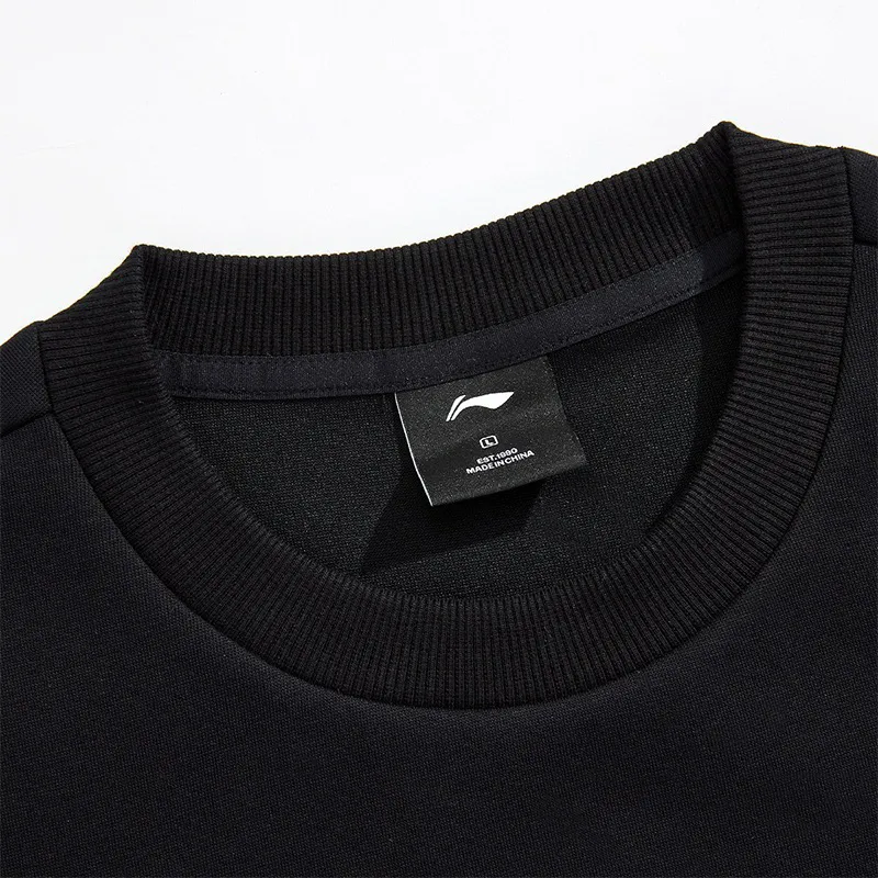 LiNing Badminton Series Sweatshirt Unisex Black-3