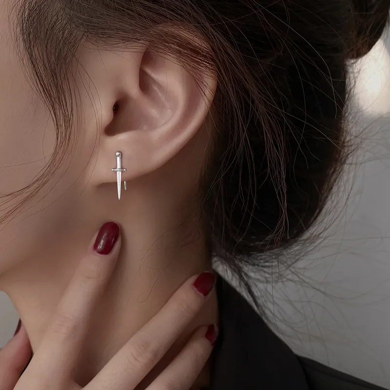 CUOOYINO 925 Sterling Silver Earrings Women's-2