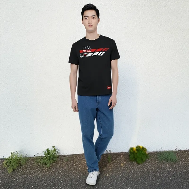Topaz x Ducati T Shirt Unisex Black-4