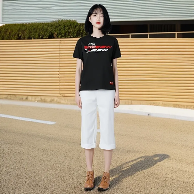 Topaz x Ducati T Shirt Unisex Black-3