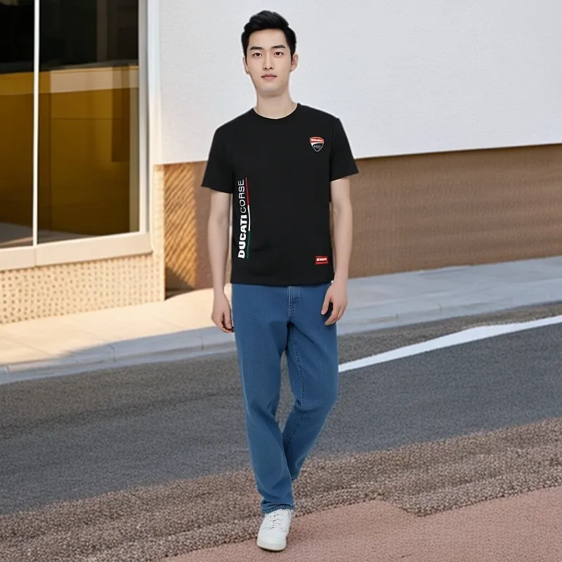 Topaz x Ducati T Shirt Unisex Black-4