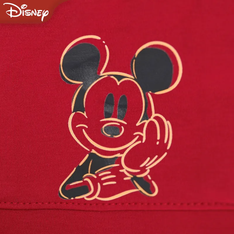 Disney Mickey Series Pajama Set Unisex True Red-5
