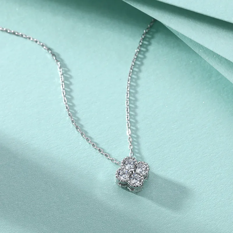 FR S925 Silver Necklaces Women's-3