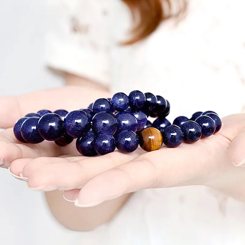 FR Blue Sandstone Bracelets Unisex-4