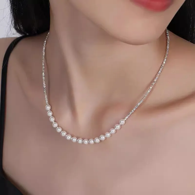 FR Pearl Necklaces Women's-5