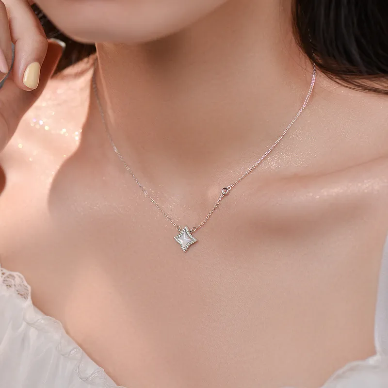 FR S999 Fine Silver Necklaces Women's-4