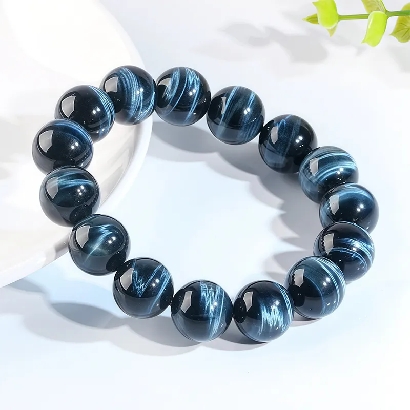 FR Tiger's Eye Stone Bracelets Men's-2