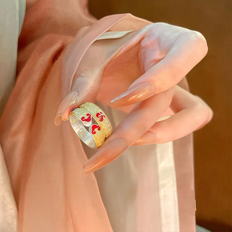FR S999 Fine Silver Rings Women's-5