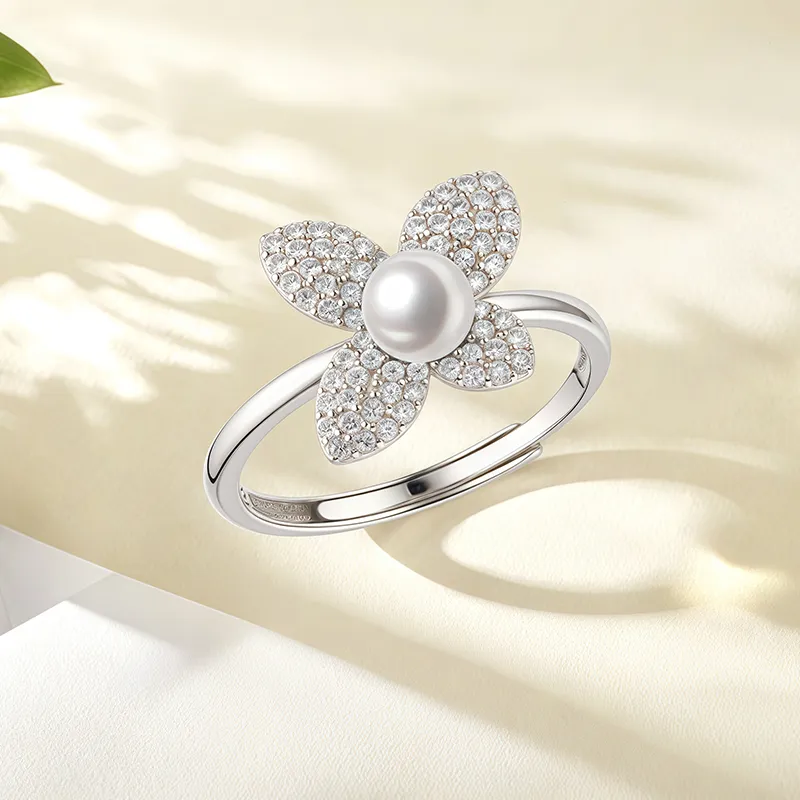 FR 925 Sterling Silver Rings Women's-3