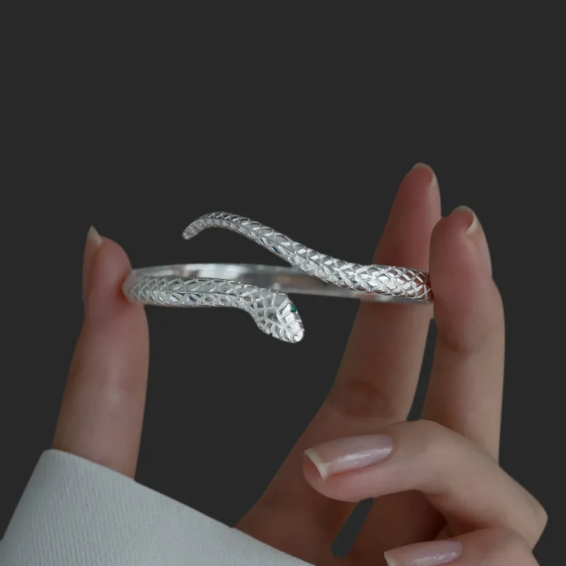 FR S999 Fine Silver Sterling Silver Bracelets Women's-3