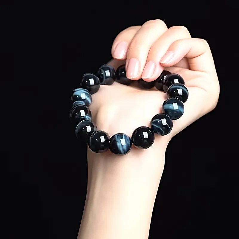 FR Tiger's Eye Stone Bracelets Men's-4