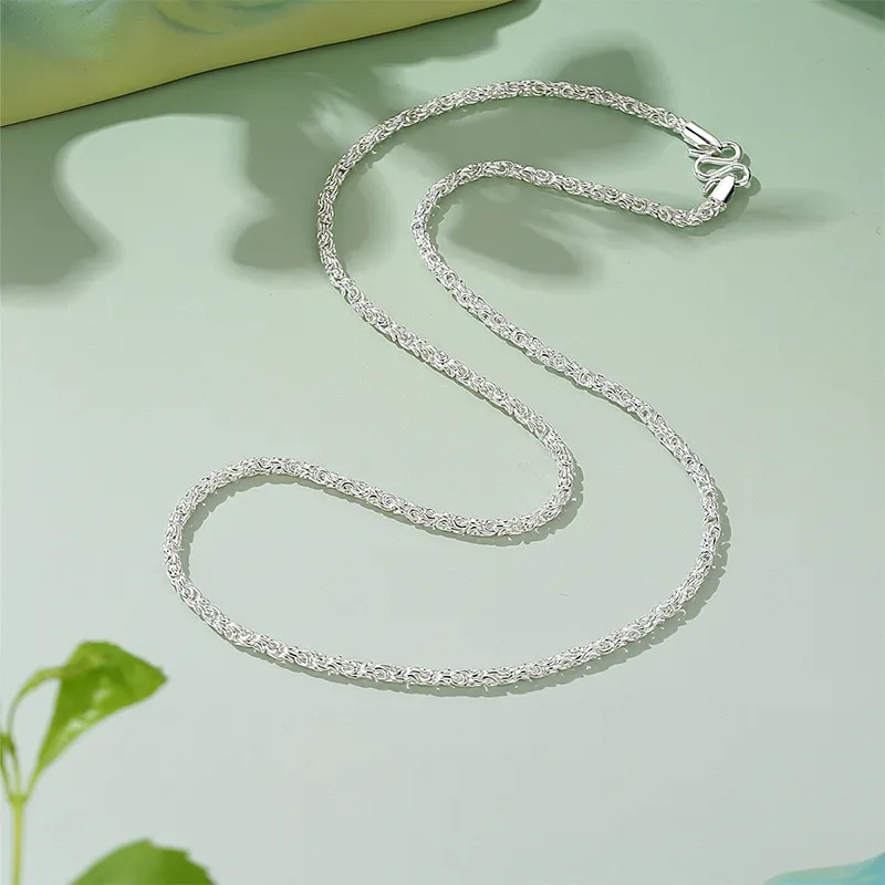 FR Foot Silver 990 Necklaces Unisex-1