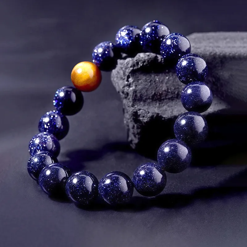 FR Blue Sandstone Bracelets Unisex-1