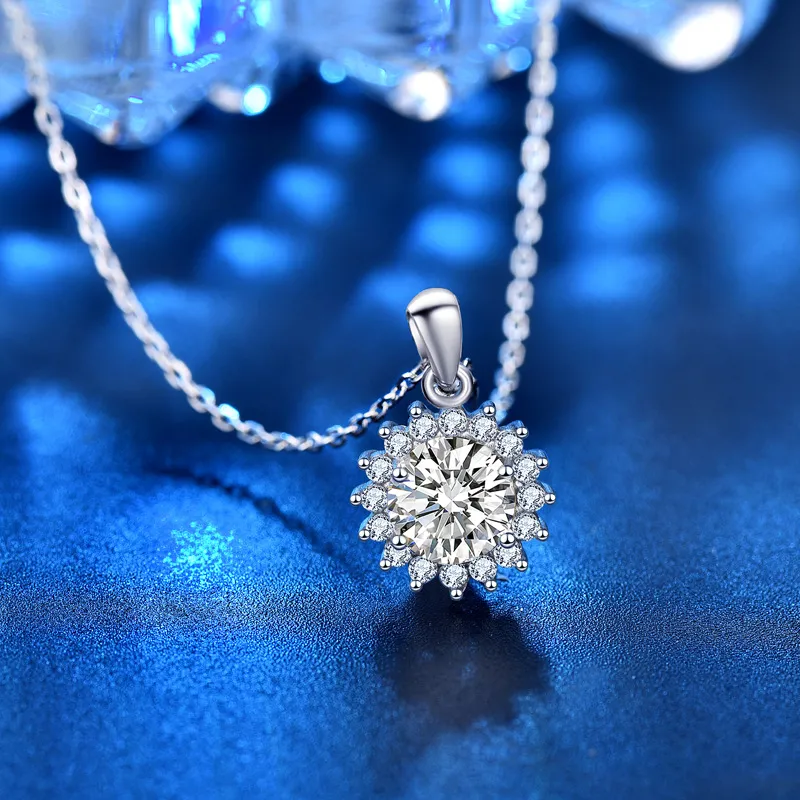 FR S925 Silver Necklaces Women's Silver-2