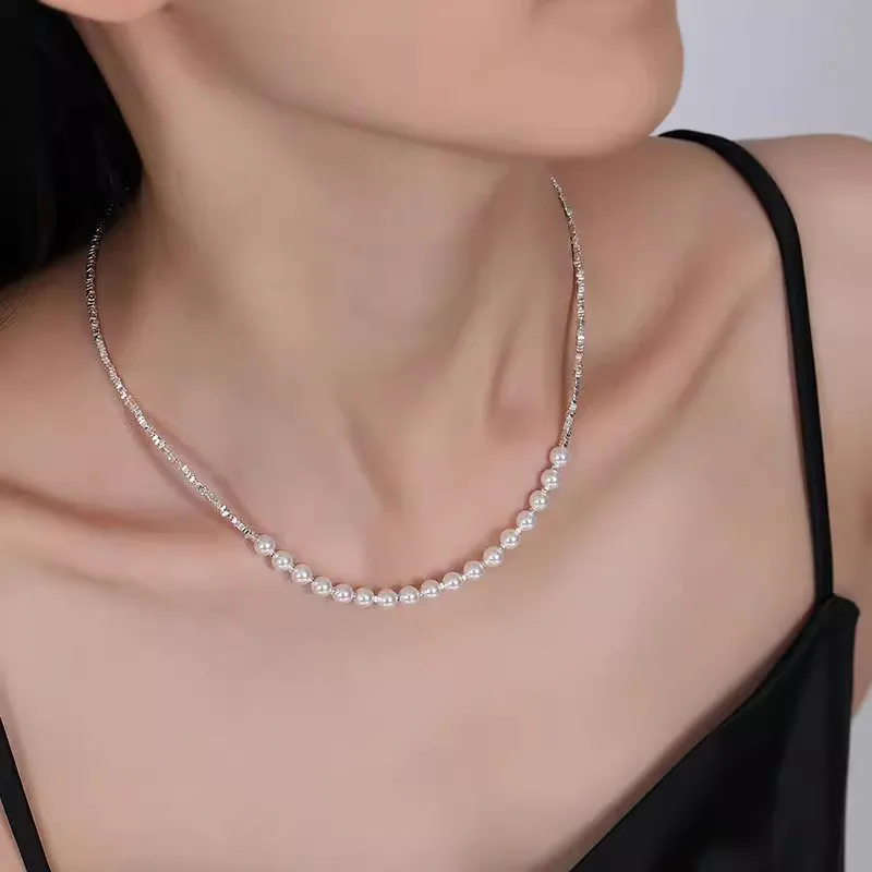 FR Pearl Necklaces Women's-4