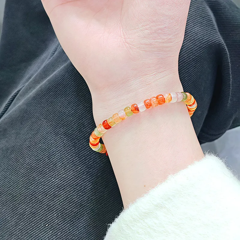 FR Agate Jade Bracelets Women's-5