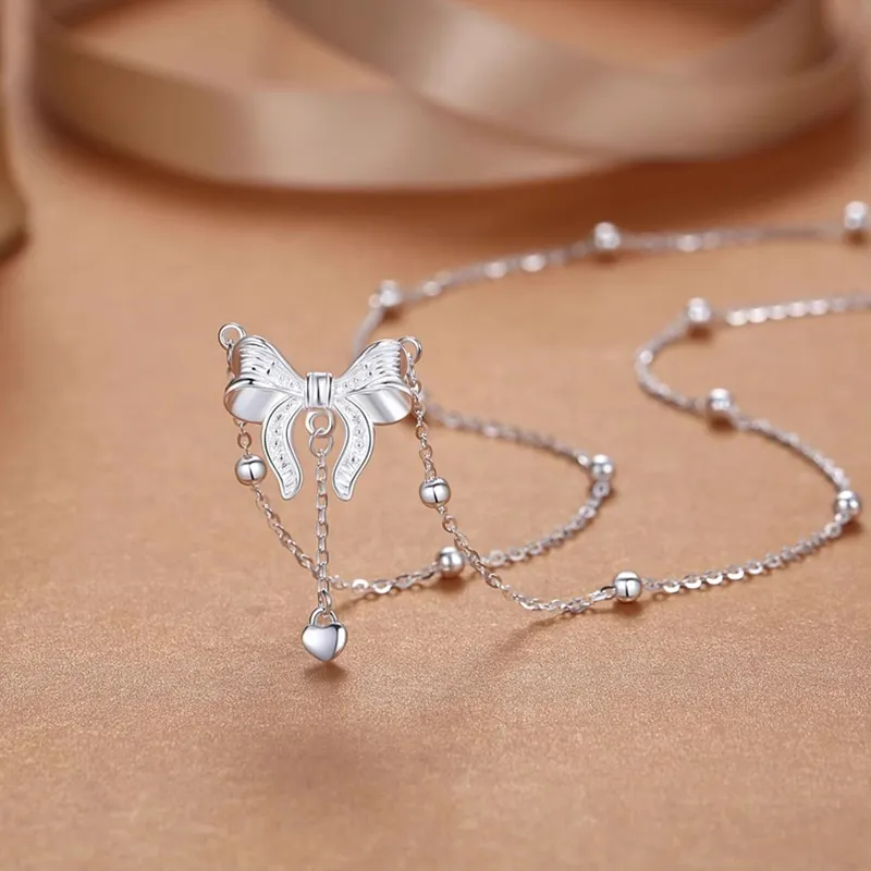 FR S999 Fine Silver Necklaces Women's-2