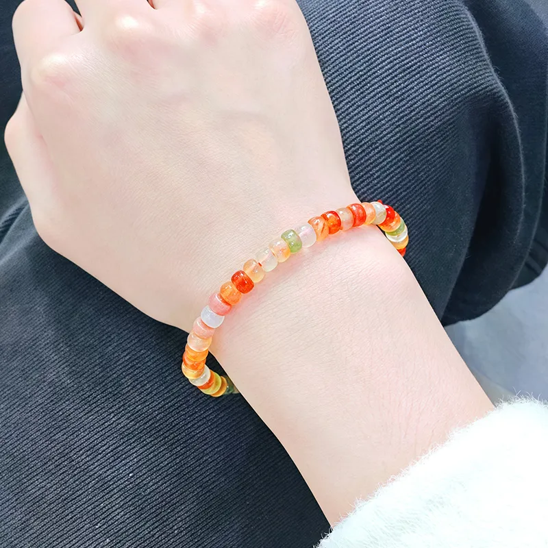 FR Agate Jade Bracelets Women's-4