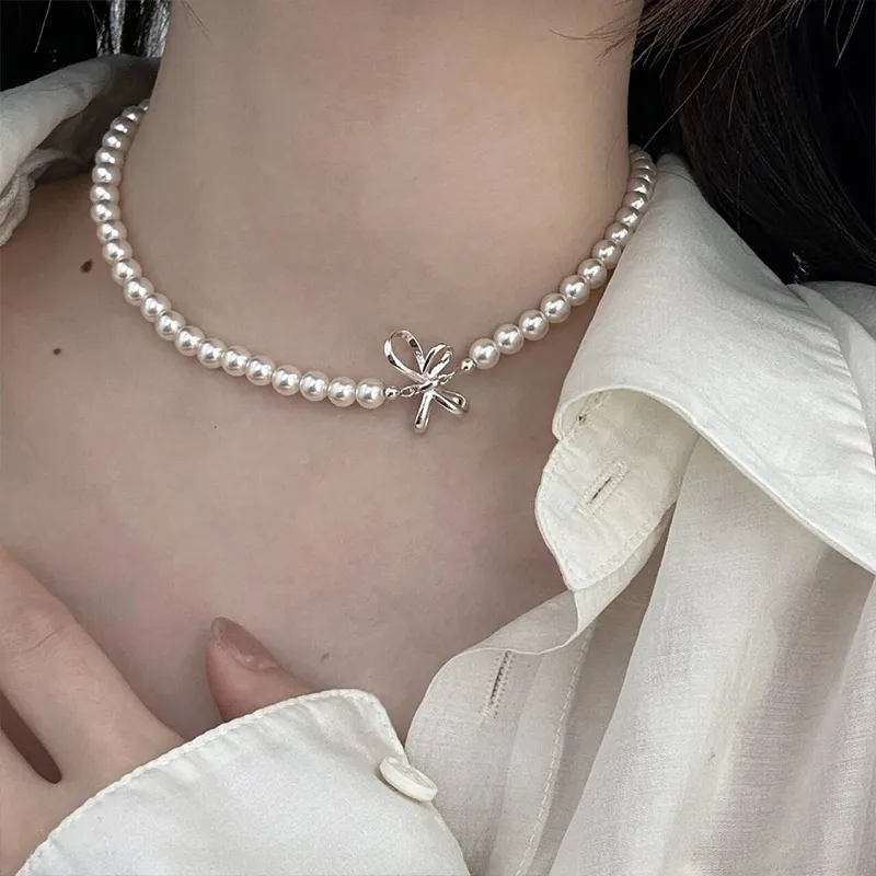 FR S925 Silver Necklaces Women's-2