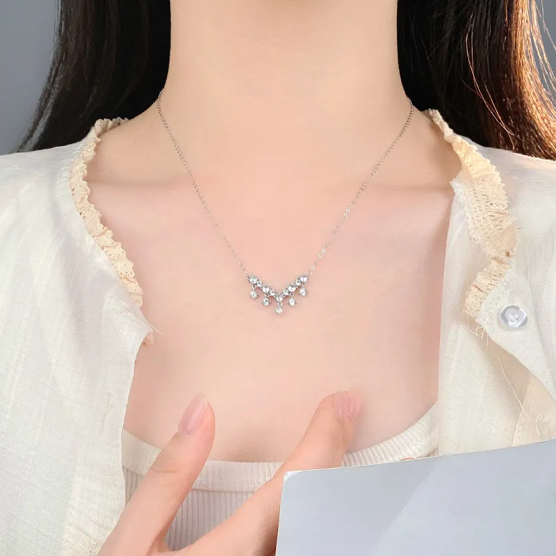 FR S999 Fine Silver Necklaces Women's-4