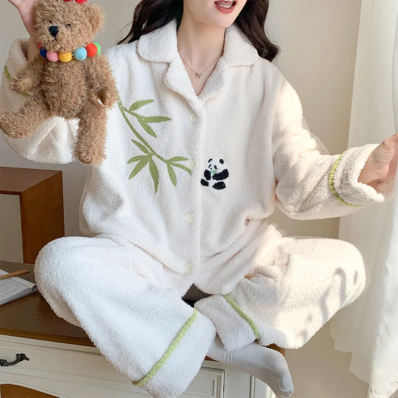 Sleeping Beauty Pajama Set Women's Ecru-1
