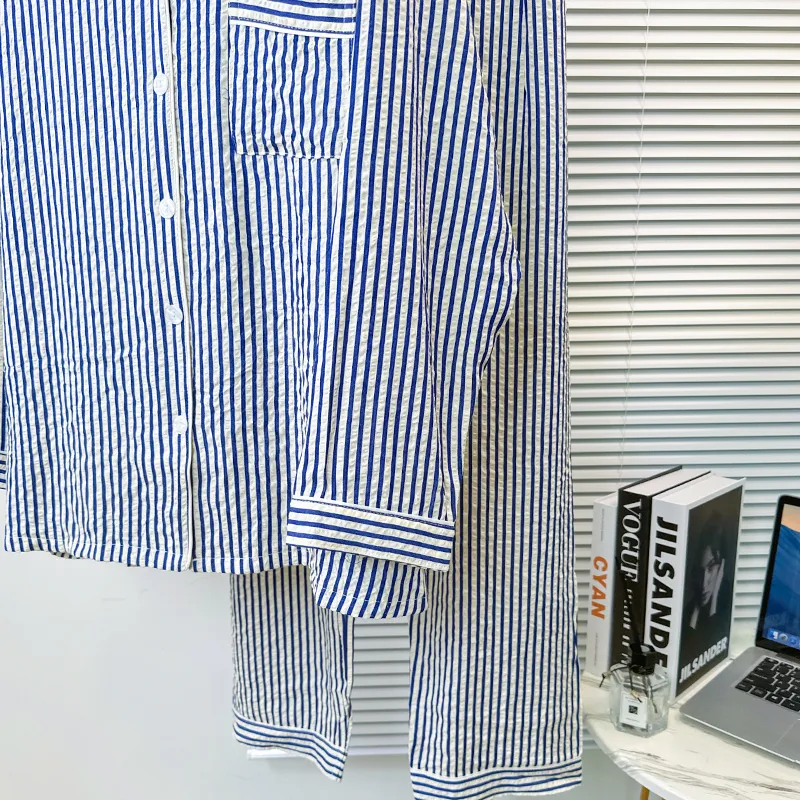 Sleeping Beauty Pajama Set Women's Blue-4