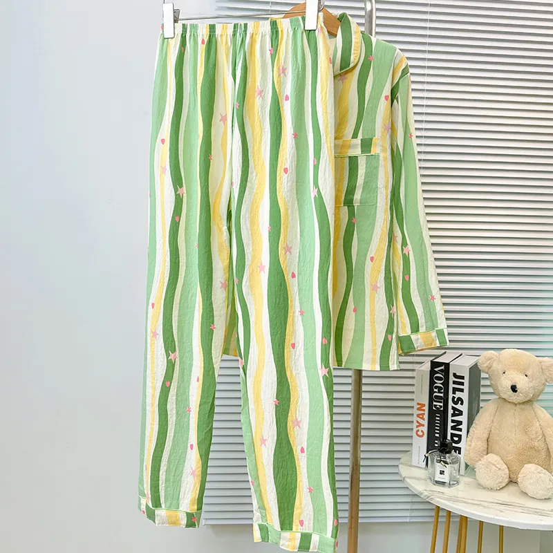 Sleeping Beauty Pajama Set Women's Green-6
