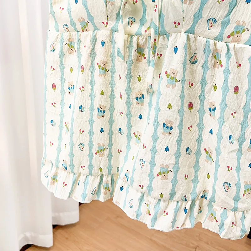 Sleeping Beauty Pajama Set Women's Blue-1