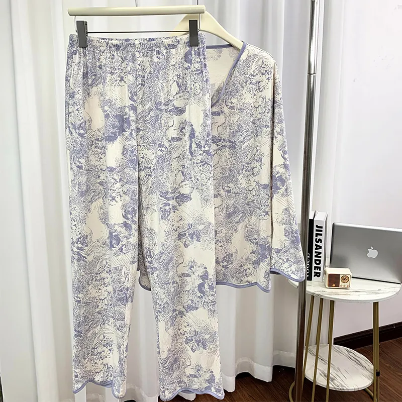 Sleeping Beauty Pajama Set Women's Blue-4
