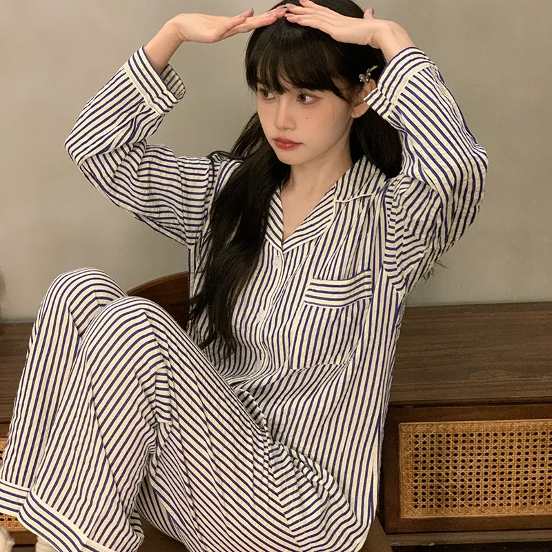 Sleeping Beauty Pajama Set Women's Uniform Blue-3