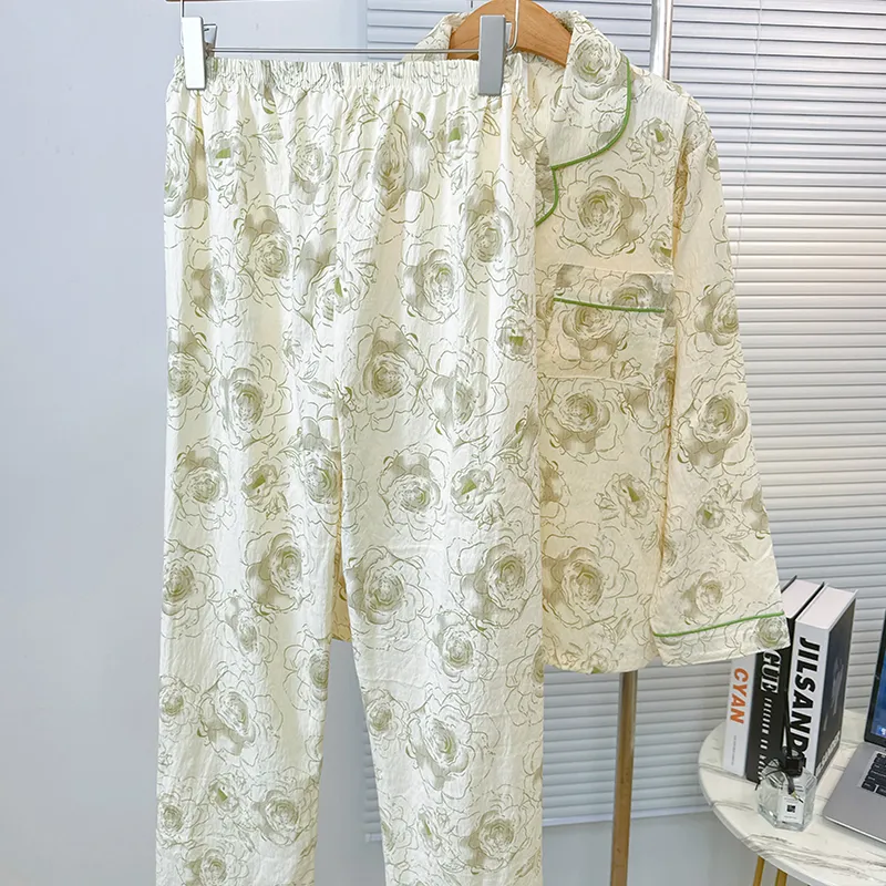 Sleeping Beauty Pajama Set Women's Green-6
