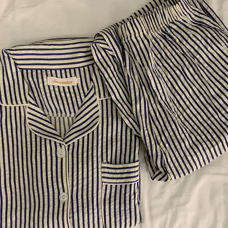 Sleeping Beauty Pajama Set Women's Uniform Blue-5