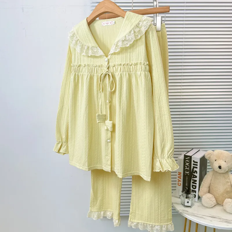 Sleeping Beauty Pajama Set Women's Green-2