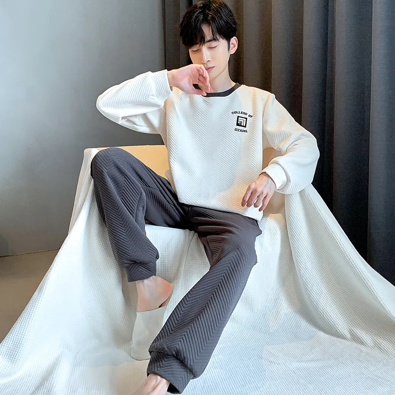 Sleeping Beauty Pajama Set Men's Image Color-4