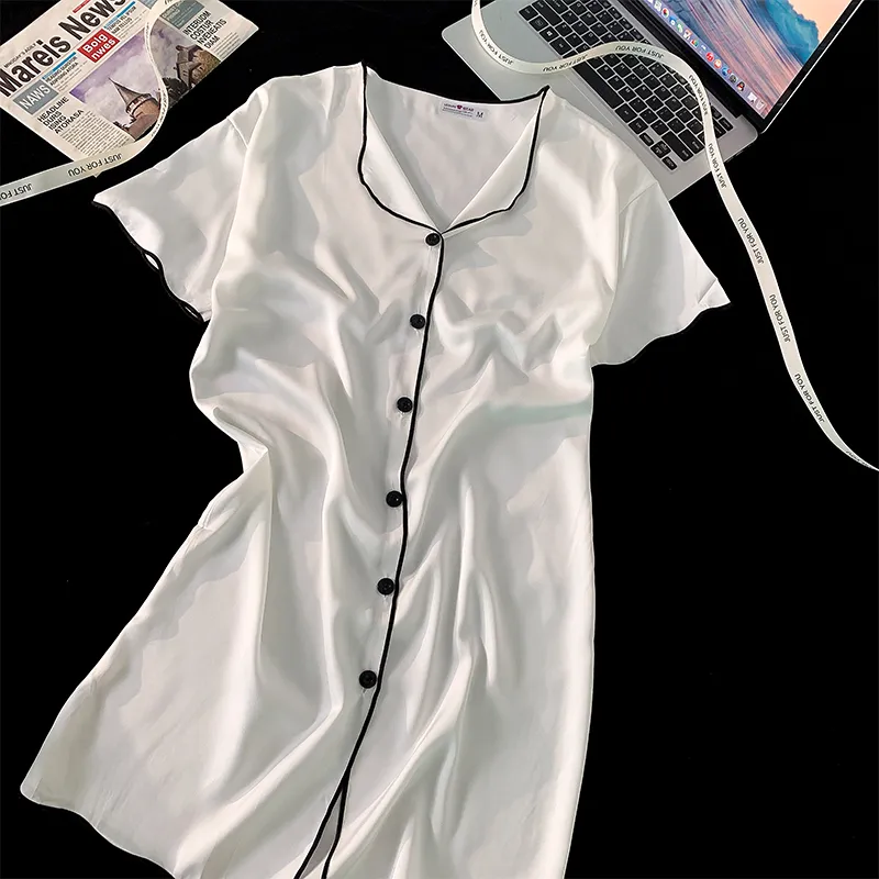 Sleeping Beauty Nightgown Women's White-2