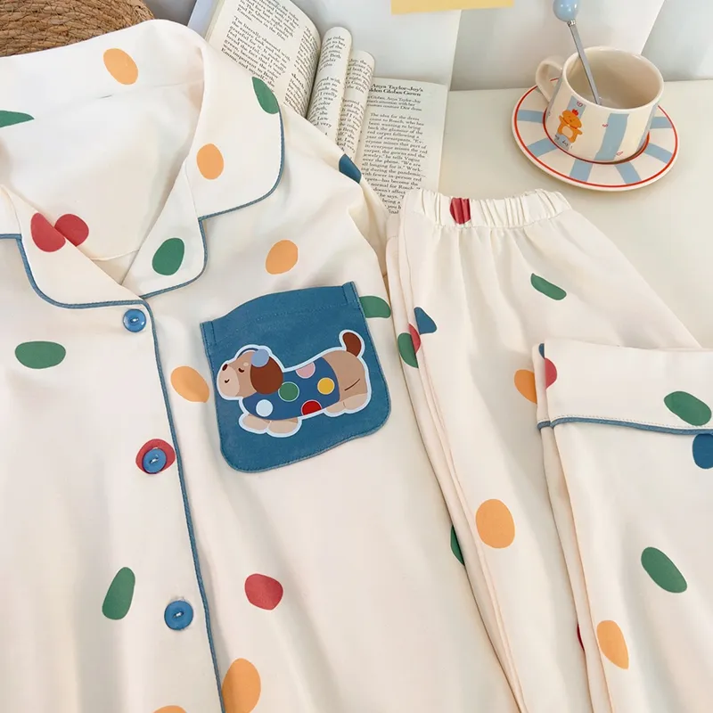 Sleeping Beauty Pajama Set Women's Multicolor-5