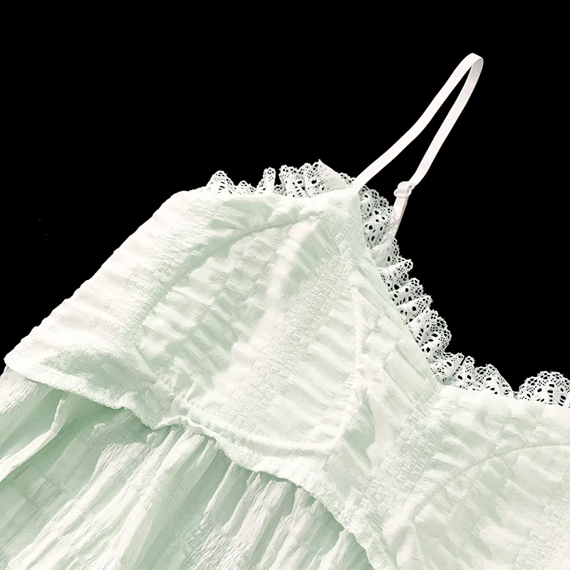 Sleeping Beauty Nightgown Women's Light Green-5