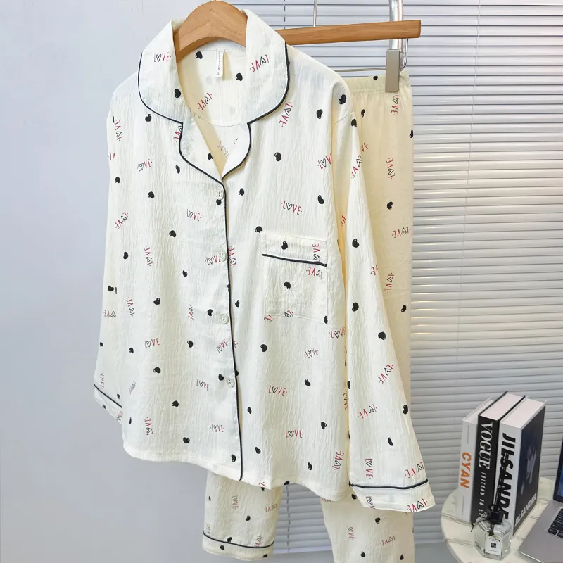 Sleeping Beauty Pajama Set Women's White-2