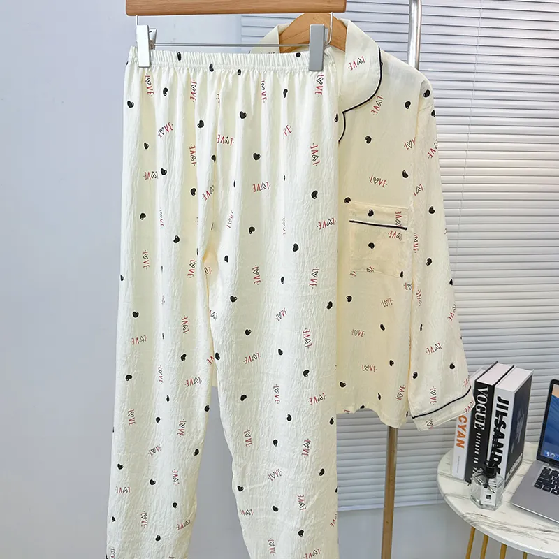 Sleeping Beauty Pajama Set Women's White-6