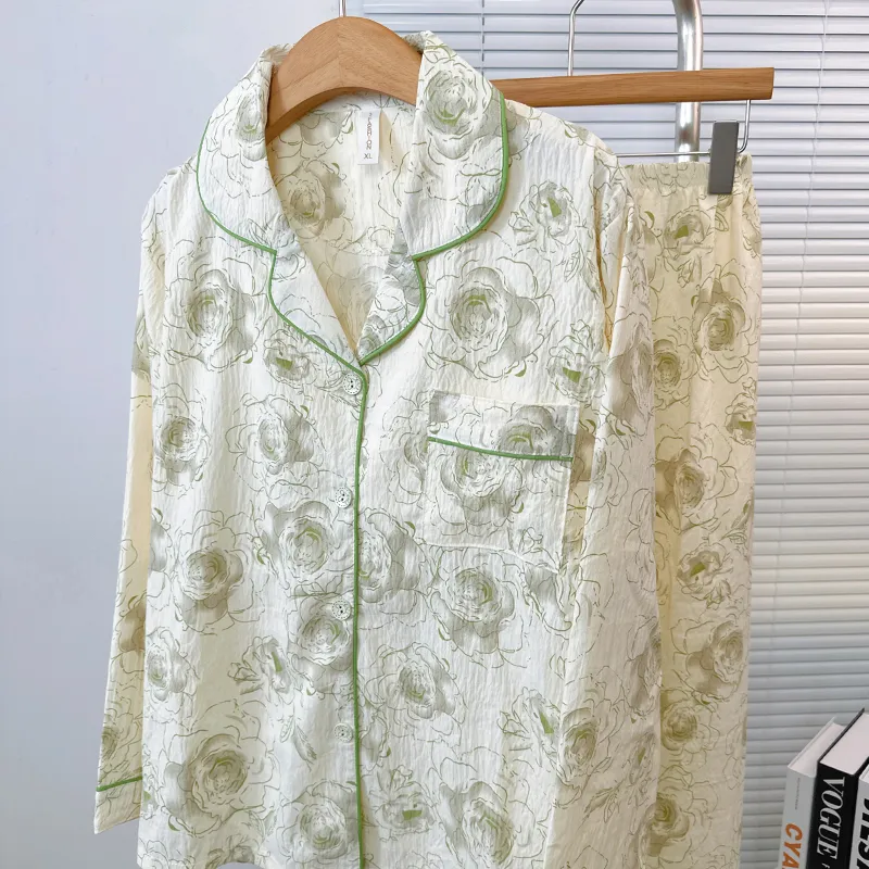 Sleeping Beauty Pajama Set Women's Green-2