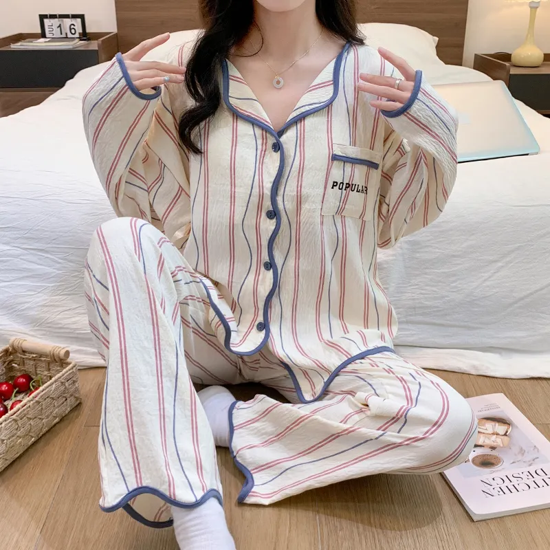 Sleeping Beauty Pajama Set Women's Apricot-3
