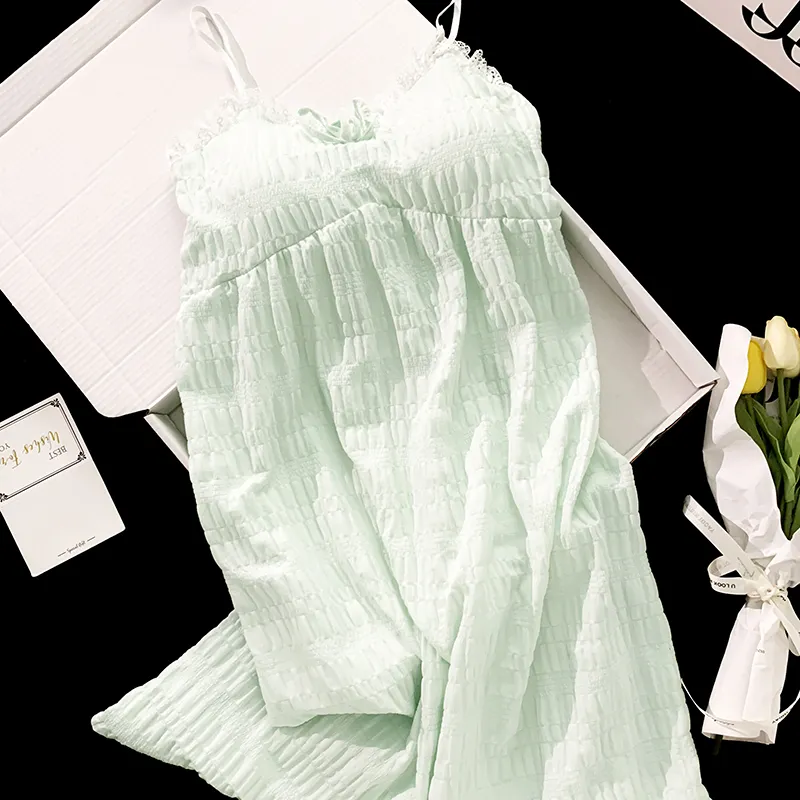 Sleeping Beauty Nightgown Women's Light Green-3