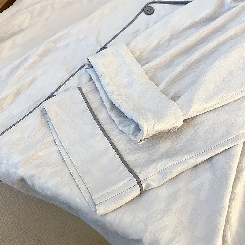 Sleeping Beauty Pajama Set Men's Light Gray-5