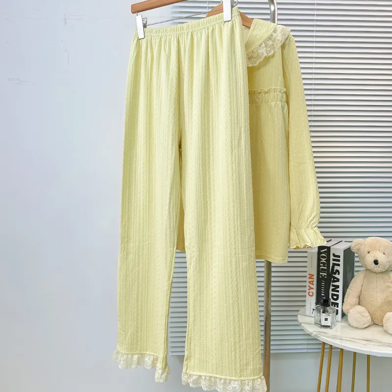 Sleeping Beauty Pajama Set Women's Green-5