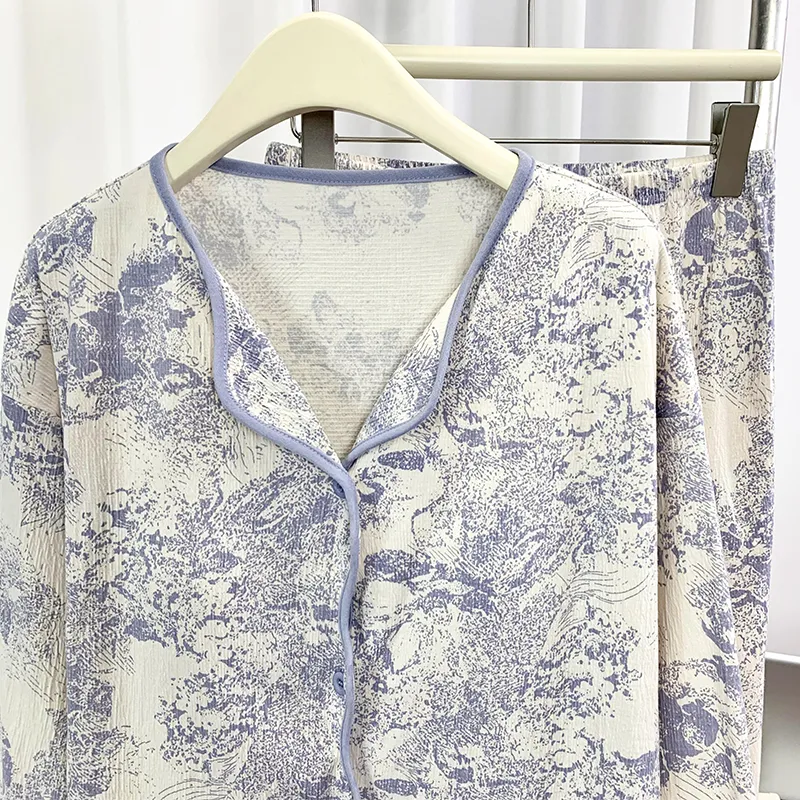 Sleeping Beauty Pajama Set Women's Blue-2