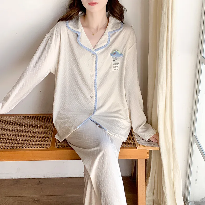 Sleeping Beauty Pajama Set Women's White-3