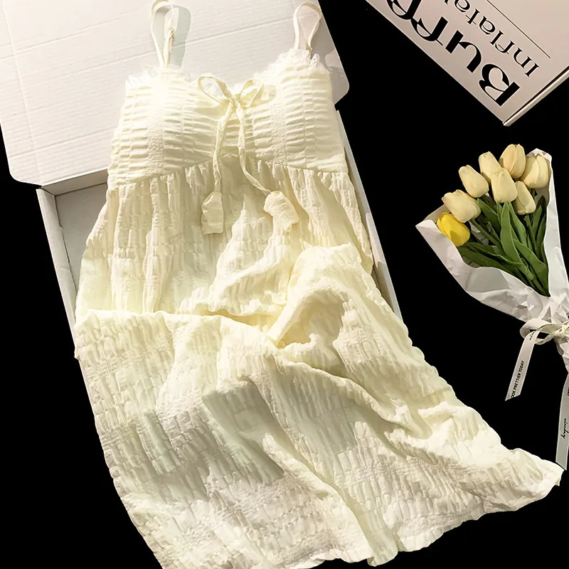 Sleeping Beauty Nightgown Women's Light Yellow-3