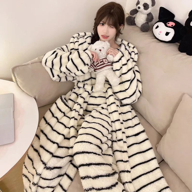 Sleeping Beauty Pajama Set Women's Ecru-4
