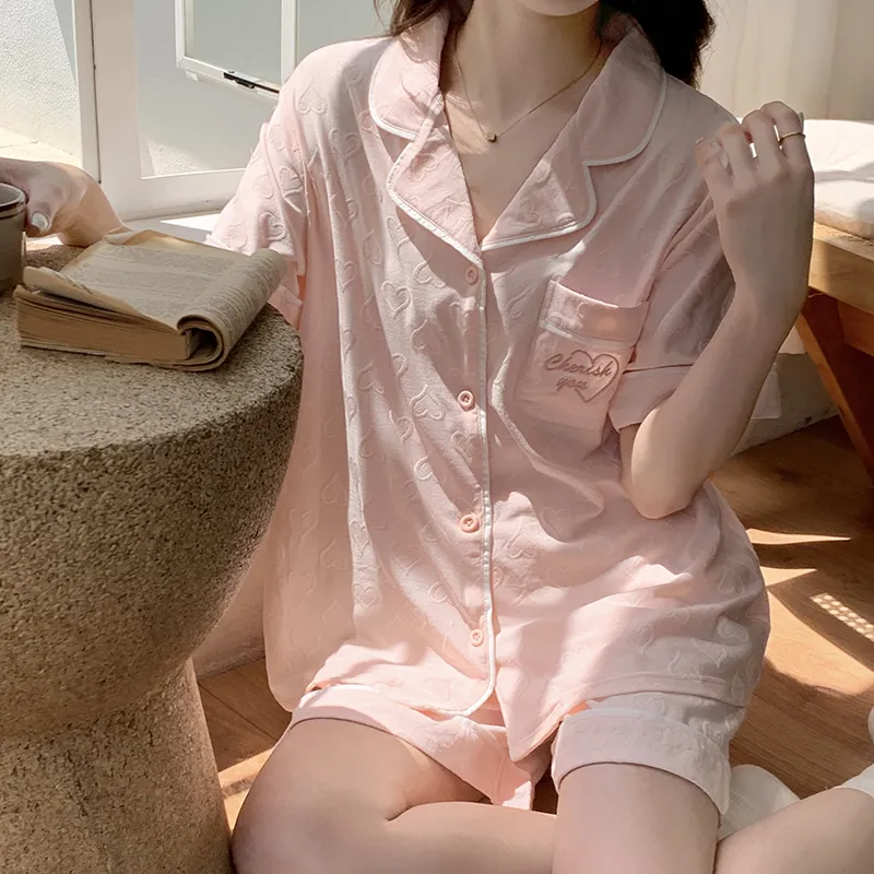 Sleeping Beauty Pajama Set Women's Pink-2